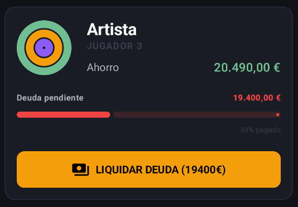 Botón Liquidar Deuda