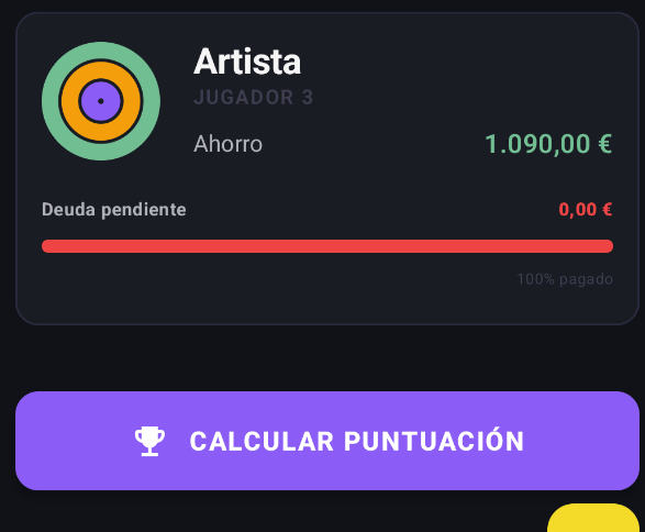 Botón Calcular Puntuación